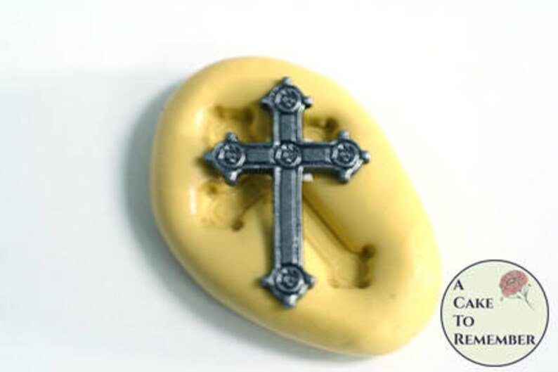 Little Cross Mini Mold About 1 Wide. Flexible Silicone Etsy