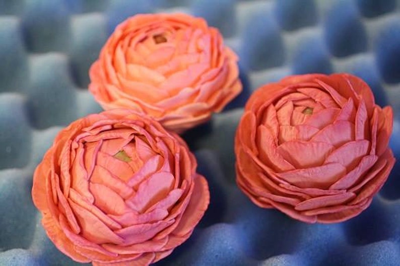 Gumpaste flowers foam petal flower former cake decorating Etsy