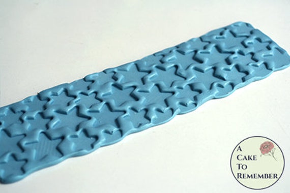 or a fondant border for cake decorating Three size options Stone texture soap molding mat to make a geode texture for soapmaking