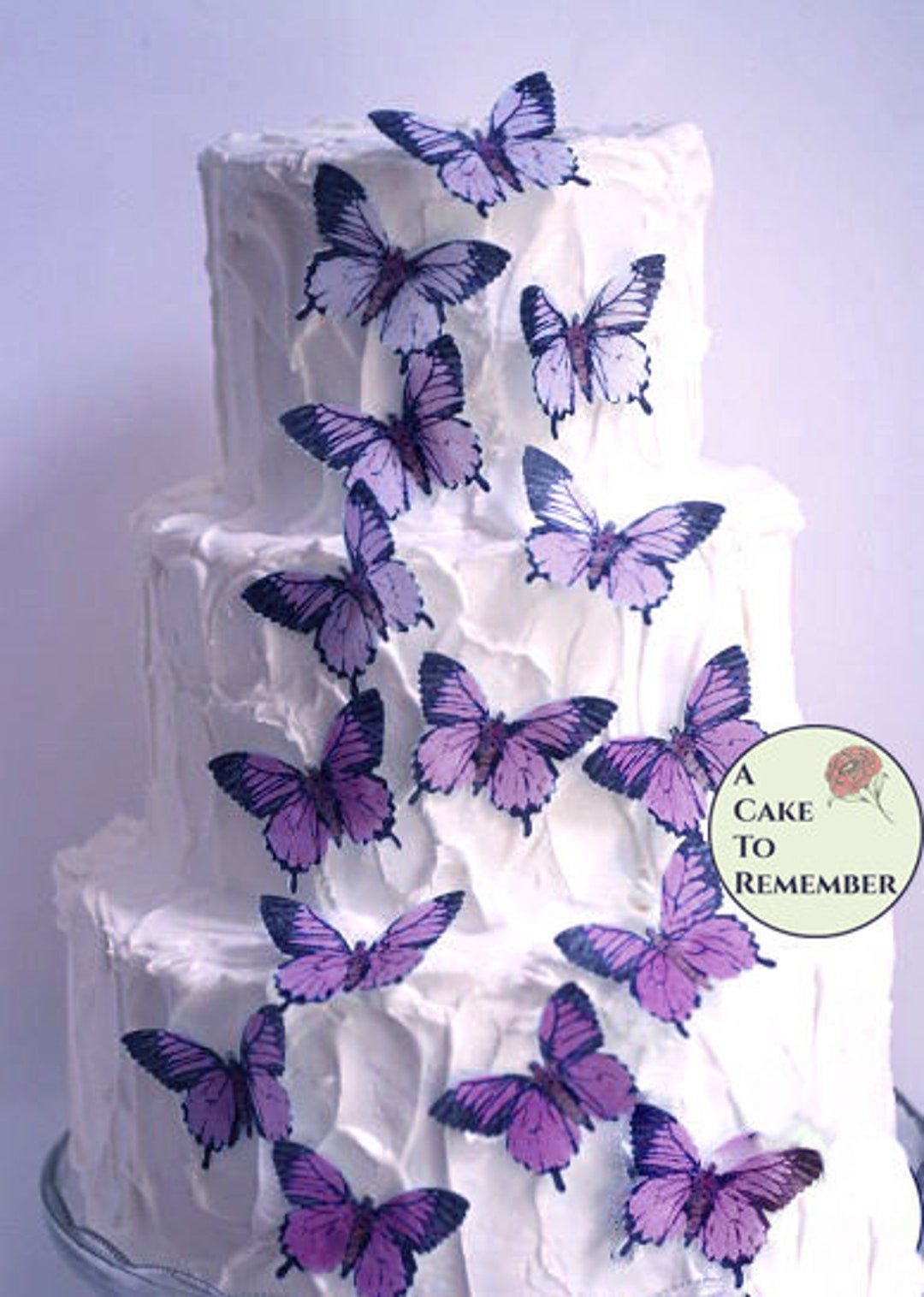 Woodland wafer paper cake decorating kit for moth cakes