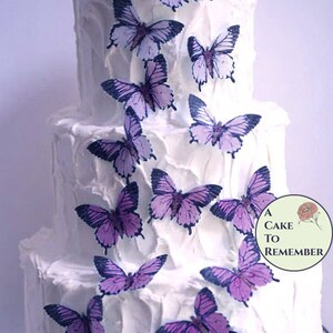 White with purple butterflies  Purple and silver wedding