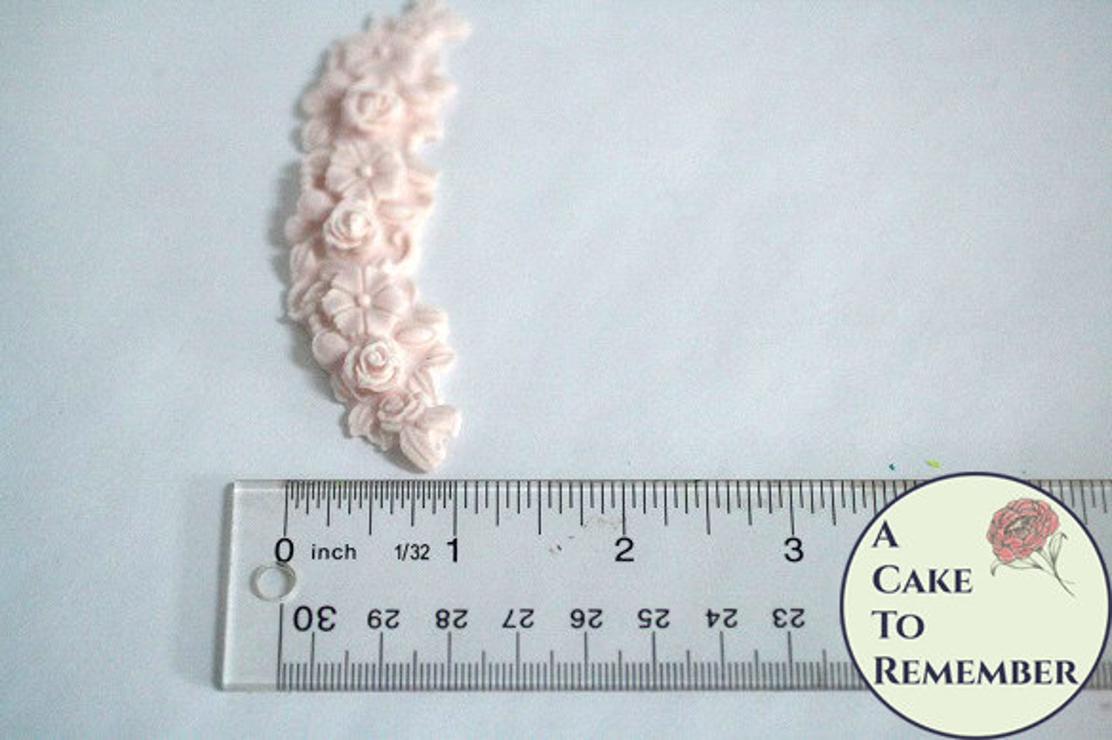 Silicone Mold to Make a Floral Swag Fondant or Gumpaste Etsy