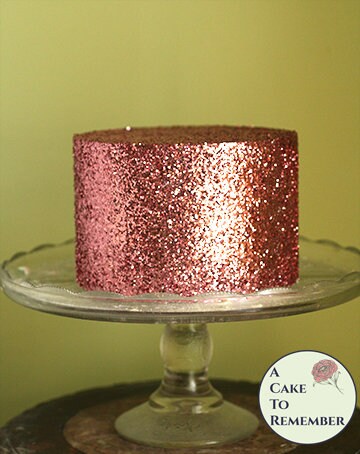 Baby Photo Prop Pink Glitter Cake Faux Cake Bachelorette Etsy Israel