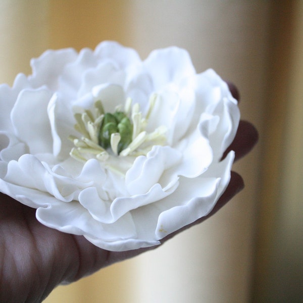 4 styles Gumpaste Peony Tutorial for Cake Decorating, sugar craft tutorial PDF download. Gumpaste flowers, gumpaste peony, flower tutorial