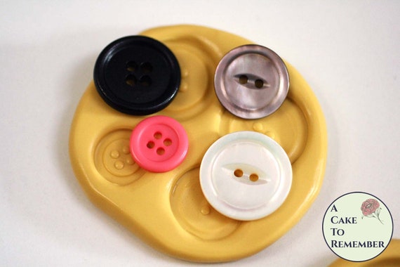 8 Button Silicone Mold Set For Cake Decorating Cupcake