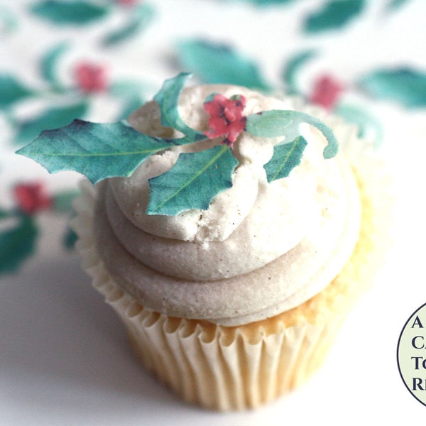 Christmas Wafer Paper Etsy