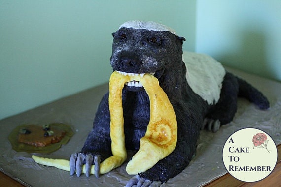 Sugar Craft Tutorial How to Make 3D Honey Badger Cake or 3D - Etsy Sugar Craft Tutorial How to Make 3D Honey Badger Cake or 3D - Etsy