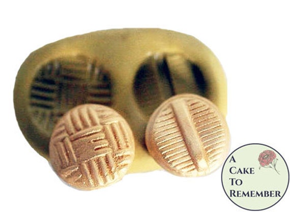 Silicone Buttons Mold For Cake Decorating Chocolate Hard Candy