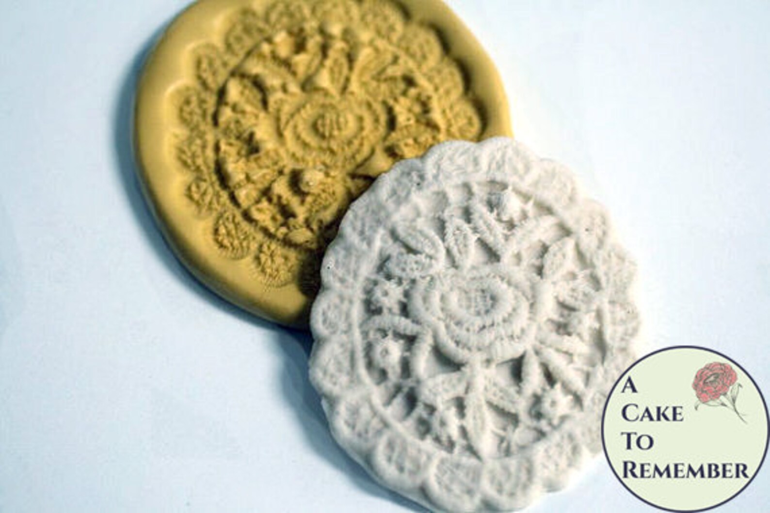 Oval Lace Mold Medallion Wedding Cake Lace Mold Silicone Etsy