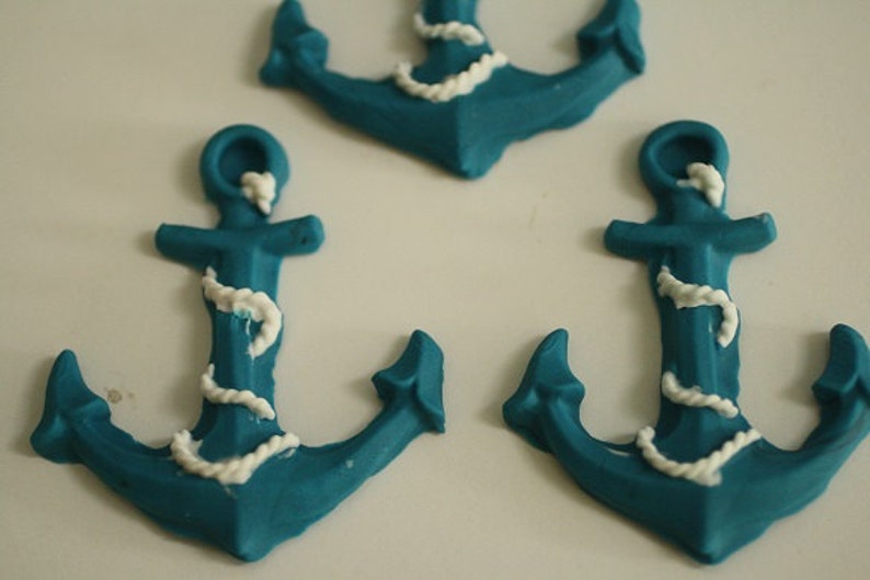 Silicone Anchor Mold for Fondant and Cake Decorating Polymer Etsy