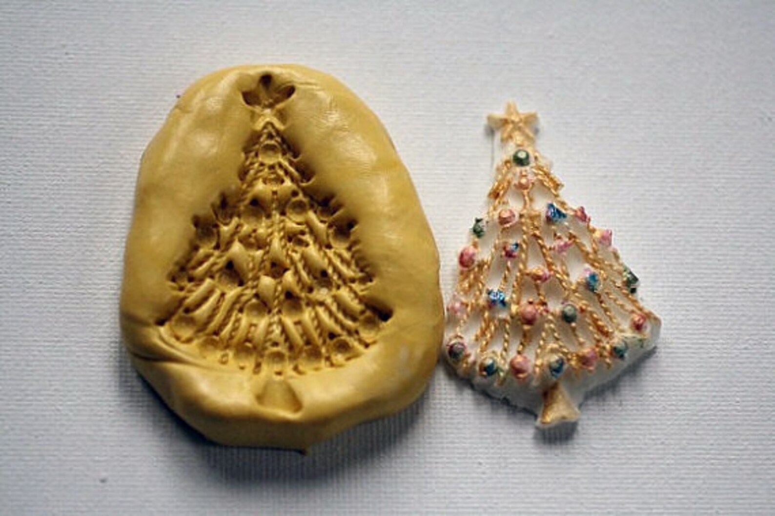 Christmas Tree Mold 2.5 Silicone Mold for Fondant Etsy