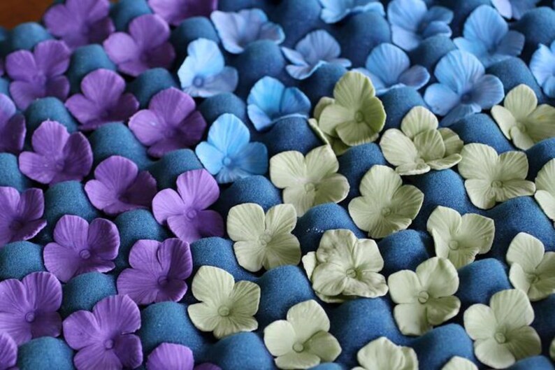 Gumpaste flowers foam petal flower former cake decorating Etsy