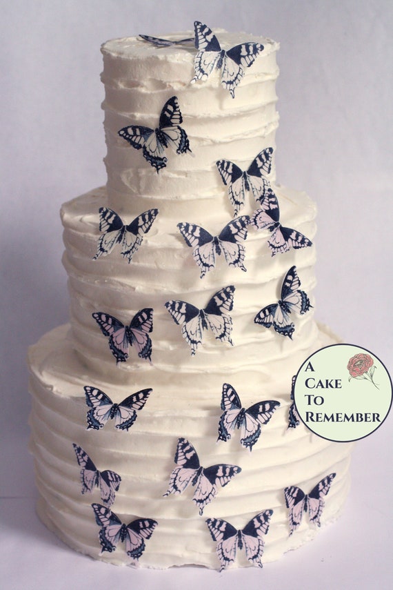 28 adornos comestibles para pastel y cupcakes de mariposas de - Etsy México