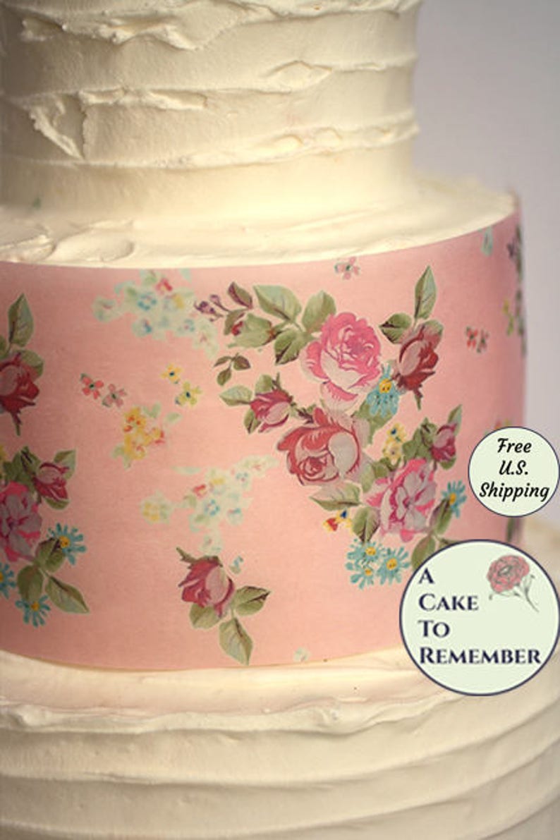 Three Full Sheets of Printed Wafer Paper With Bunches of - Etsy