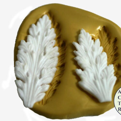 Pointed Acanthus Leaf Mold Set for Cake Decorating Polymer Etsy