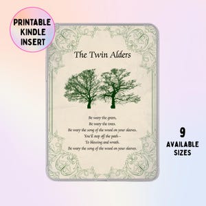 The Twin Alders Card Kindle Einsatz: One Dark Winse, Vorsehung Karten, Shepherd King Series, Zwei verdrehte Kronen (Digitaler Download)