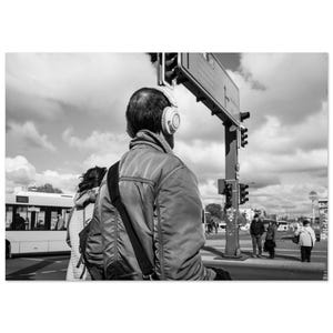 MUZIK, Berlin, Germany - Premium matte paper poster A3 (29.7 x 42 cm)