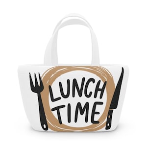 Stylish Lunch Bag - Insulated, Reusable, Eco-Friendly Tote for Work, School, Picnics, Gifts, and More