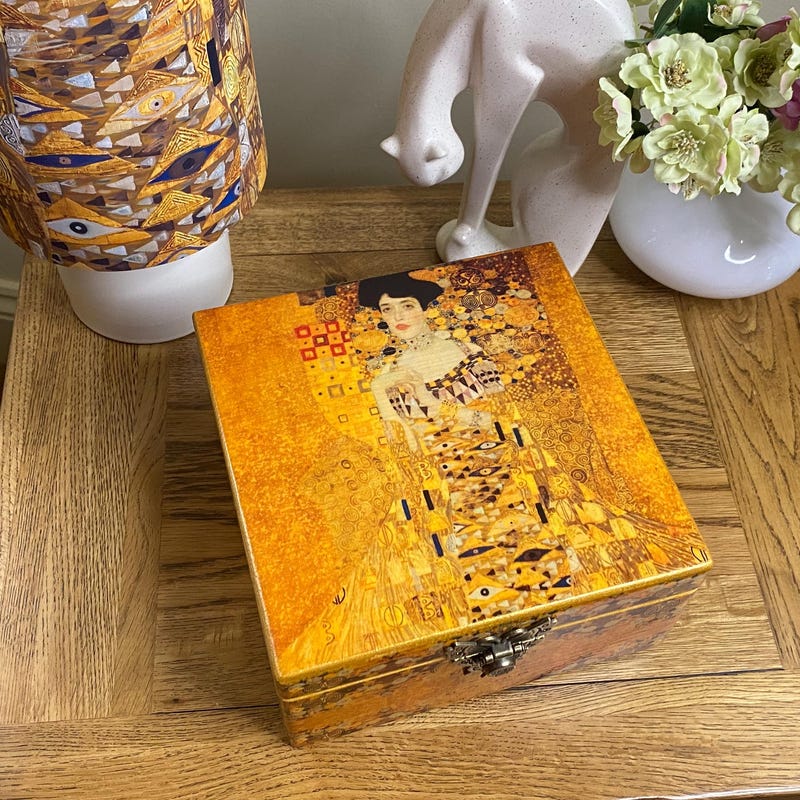 Decoupage Wooden Boxes - Etsy UK