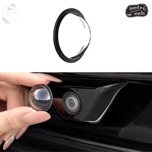 Lensbeschermer voor achteruitrijcamera van de auto (2/4 stuks) | Krasbestendige, waterdichte afdekking voor achteruitrijcamera