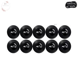 10PCS Car Door Anti Collision Silicone Pads Shock Absorber Buffer Stickers Soundproof Protection Accessories