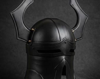 Hand Forged Steel Chaos Knight Helmet, Medieval Warrior Helmet, Dark Fantasy LARP Cosplay Armor, Gothic Knight Helm, Costume & Display