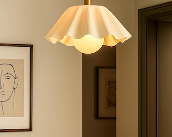 Brass Pendant Light: Semi Flush Mount Ceiling Lights Mid Century Modern Chandelier Lighting Fixtures