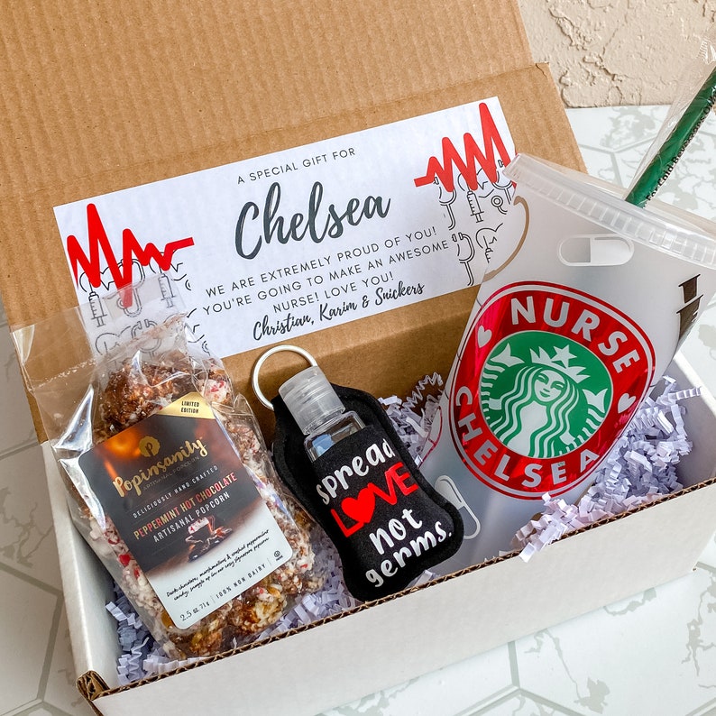 Nurse Appreciation Gift Personalized Medical Gift Gift for Essential Worker Healthcare Professional Gift Box Doctor Gift Box