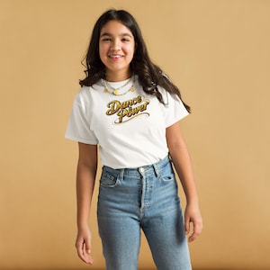 Dance is Power Kids T-Shirt: Unisex Cotton Dance Top