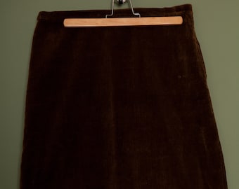 French Paysan Skirt Velvet 1940