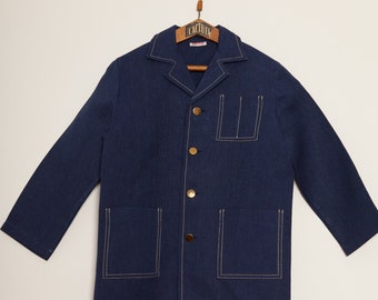 Enfants Blouse Coat School Vintage 60