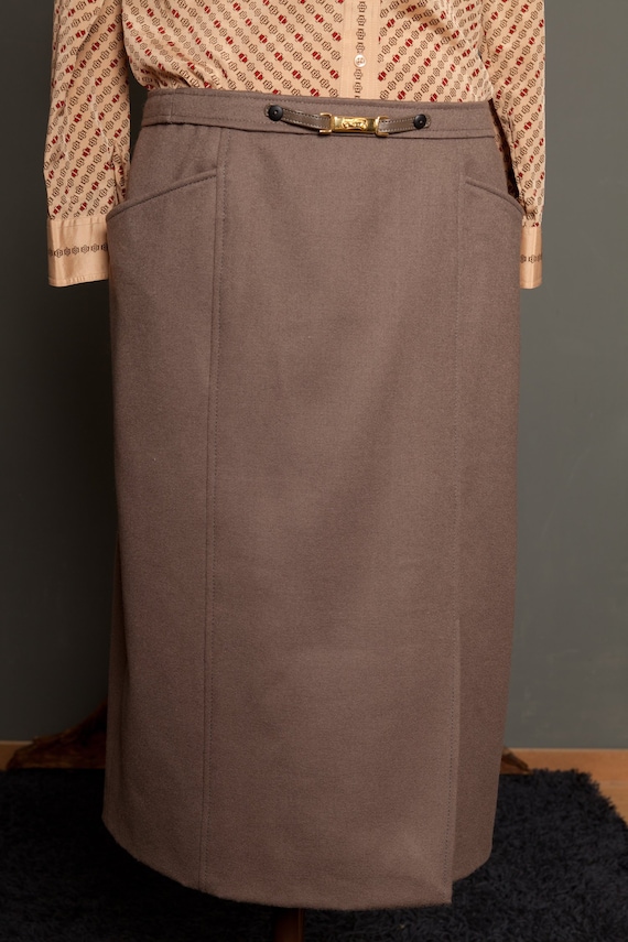 French Skirt Wool Raw (L)