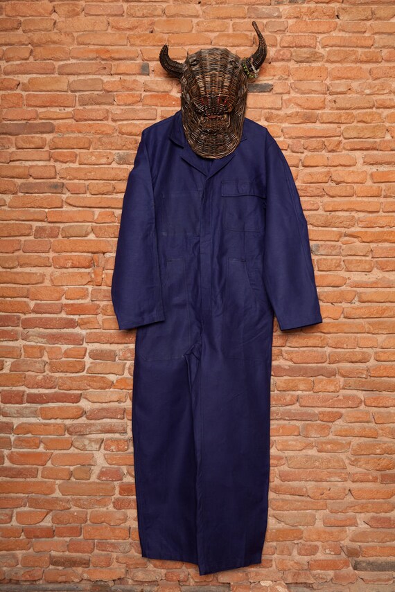1950 French indigo Coverall deadstock (XXL)