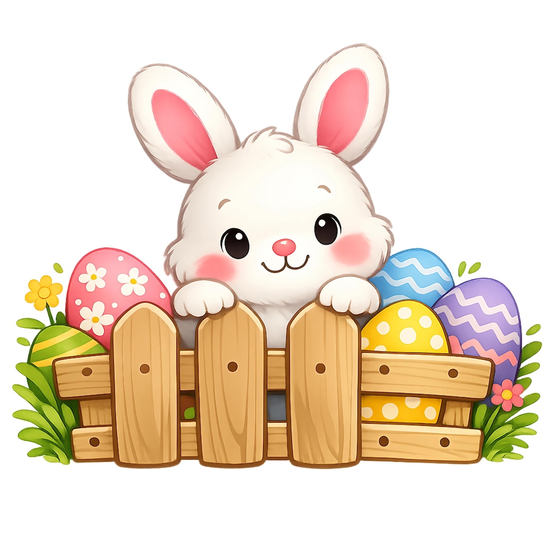 Easter Bundle SVG PNG | Easter Bunny Clipart & Printable Set | Spring ...