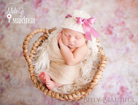 【AAKE】RIBBON KNITTING BUCKET HAT Ribbon Bucket Hat Knitting Pattern - 6 Sizes Included - PDF