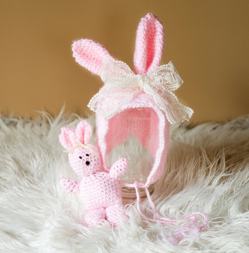 Bunny Hat Crochet Pattern Baby Bonnet Crochet Pattern - Etsy Australia