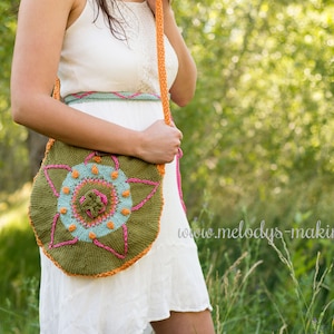 Knit Bag Pattern - Knit Tote Pattern - Knit Tote Bag Pattern - Knit Purse Pattern - Tote Bag Knitting Pattern - Knitting Pattern