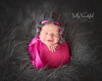 Crochet Pattern - Elegance Bonnet - All Baby Sizes Newborn through Toddler Included - Instant Digital Download