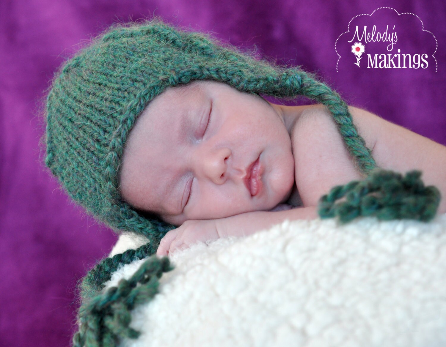 Cabled Earflap Hat Knitting Pattern All Sizes From Newborn Etsy