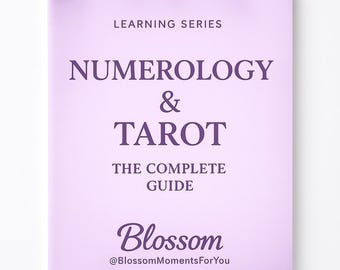 Numerologie & Tarot Anleitung | 47-Seiten Digitaler Download | Lebensweg - Haus - Telefonnummer - Brotzeit