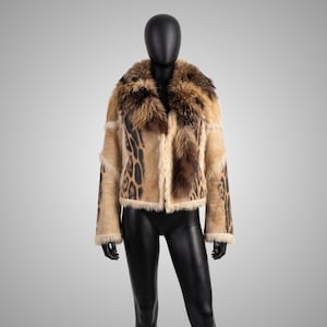 Vintage Suede and Fur Jacket - Etsy