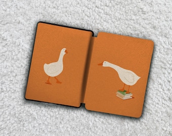 Magnetic Detachable Kindle Case Bookish Silly Goose Kobo Clara Colour Case 2025 Clear Back Kobo Case Strap Kindle Paperwhite 12th Gen Case