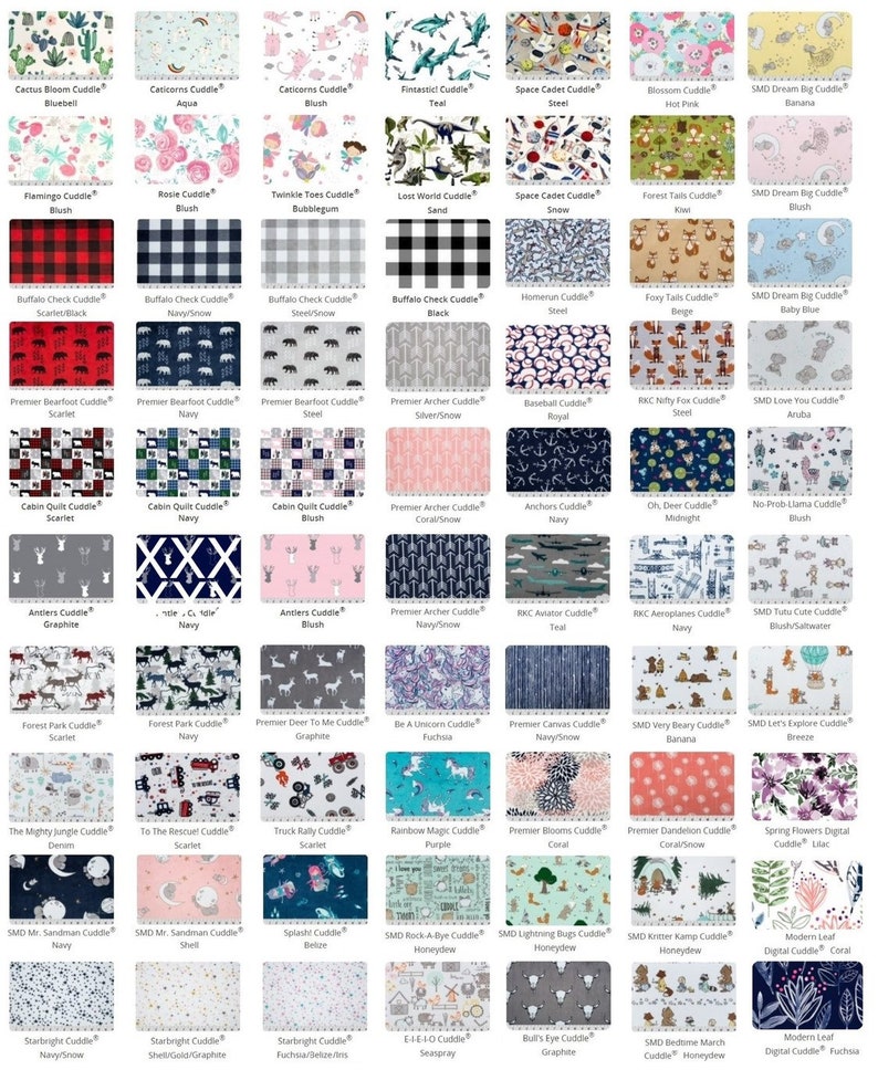 Minky Standard Crib Sheet Choose Your Color