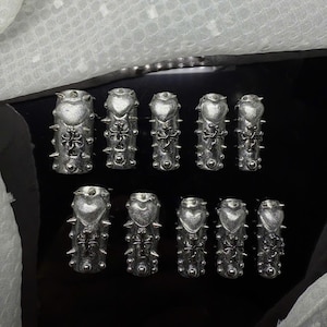 Luxury Nails-Fake Nails | Glue On Nails | Press On Nails | Coffin Nails | Acrylic Nails | Long Fake Nails -D1
