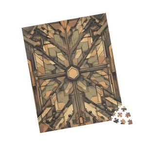 Artistic Puzzle for Adults - Unique Home Decor, Mindfulness Activity, Gift for Puzzle Lovers, Decorative Wall Art, Games for Family