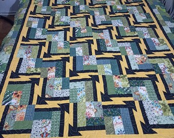 Patchwork takaró Hot Flashes mintával
