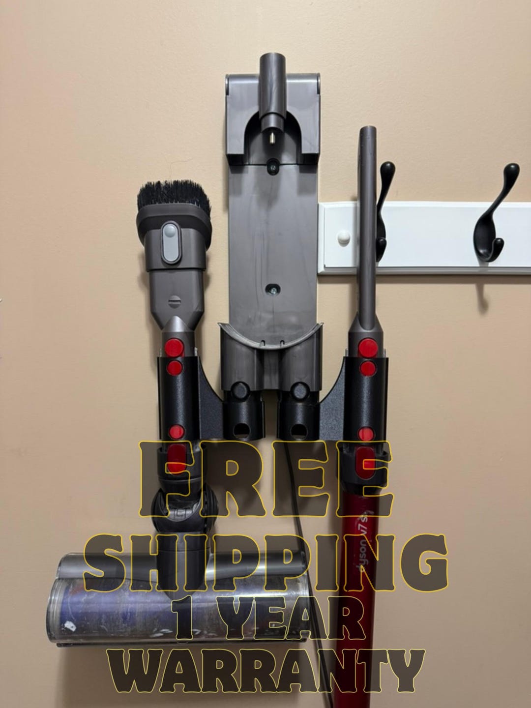 Dyson Vacuum Dock Accessory Holders | Tool-free Installation Adds 4 ...