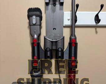Dyson Vacuum Dock Accessory Holders | Tool-Free Installation Adds 4 Storage Slots