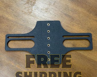Universal BTA Plate | Under Arm Pad Mount Triathlon Aero Hydration Base Plate