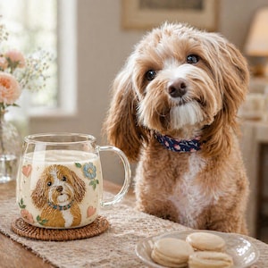Cloisonne Dog - Etsy